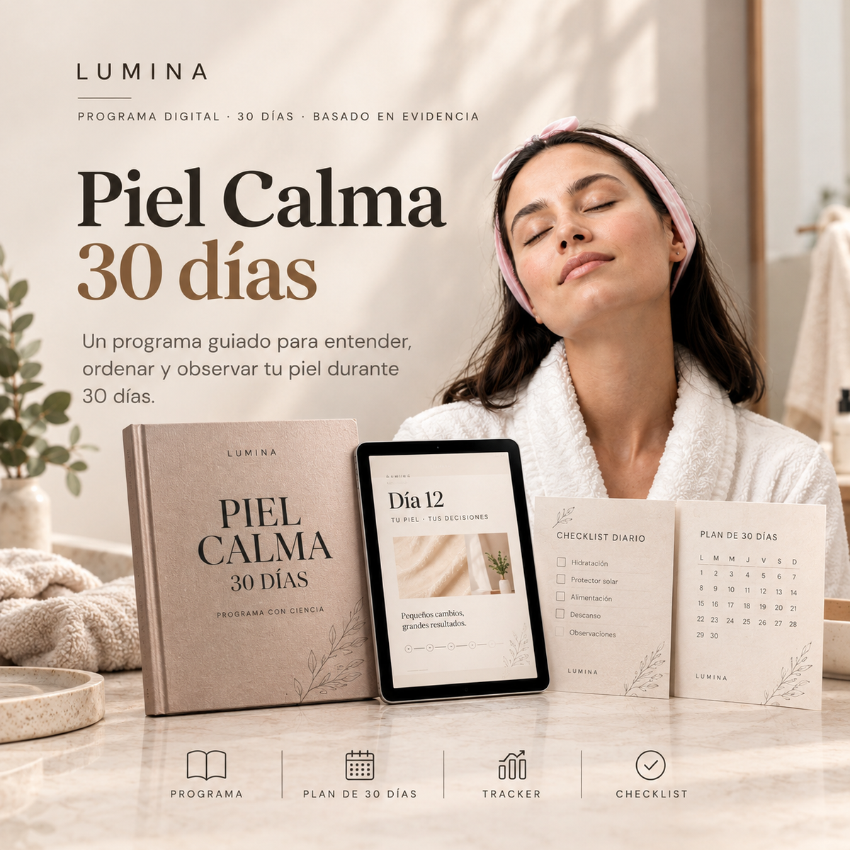 Piel calma 30 días - programa con ciencia